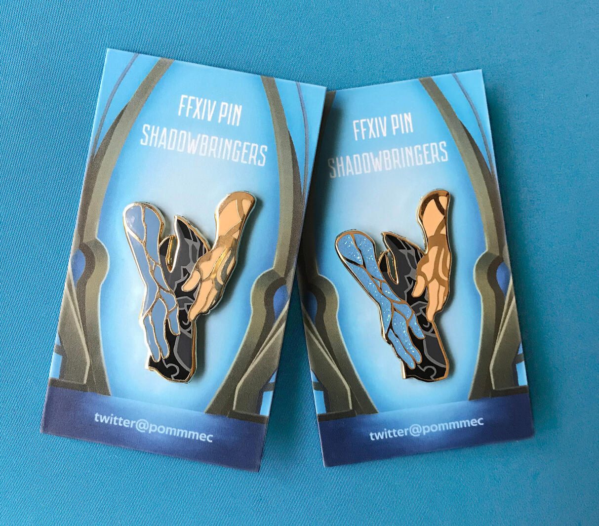 Shadowbringer enamel pins